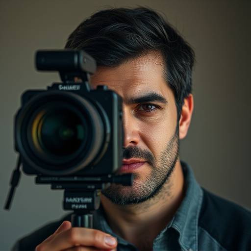 Retrato de Javier Pérez, Director de Fotografía.
